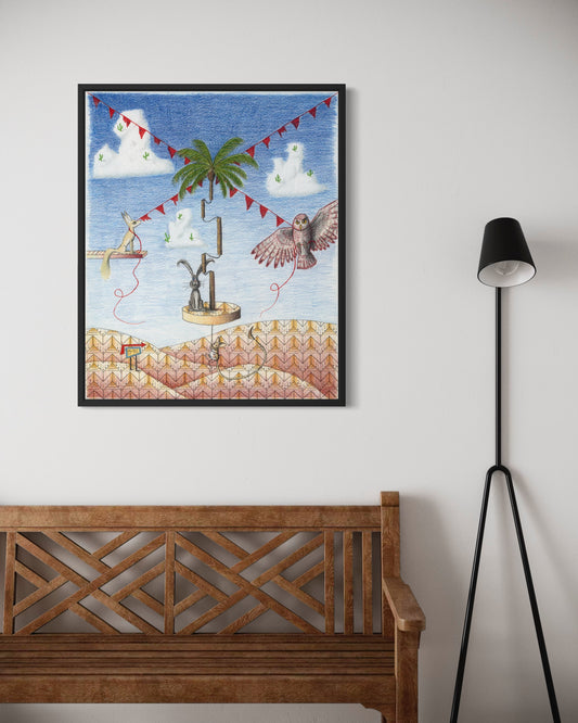 Desert Oasis - Print