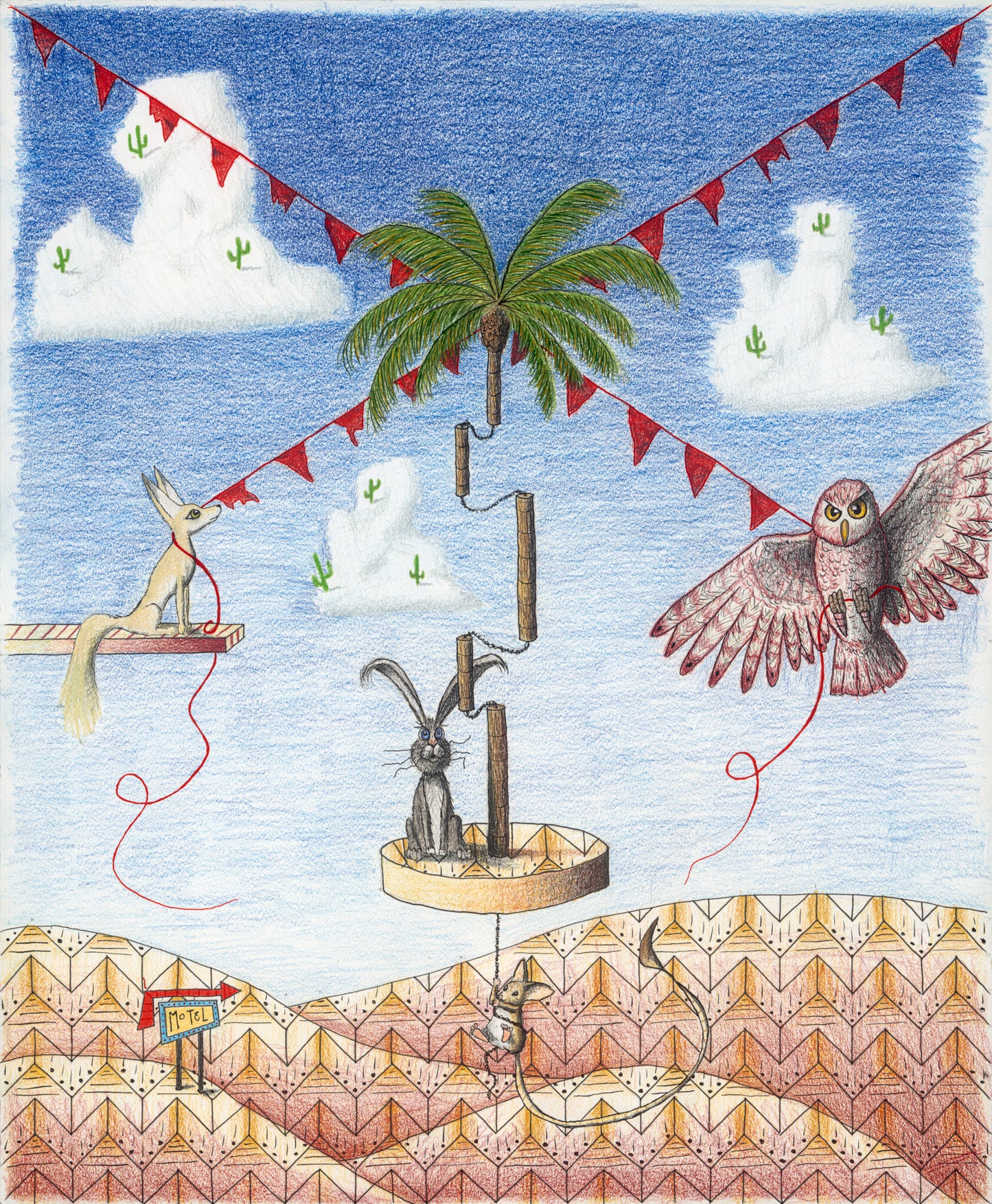 Desert Oasis - Print