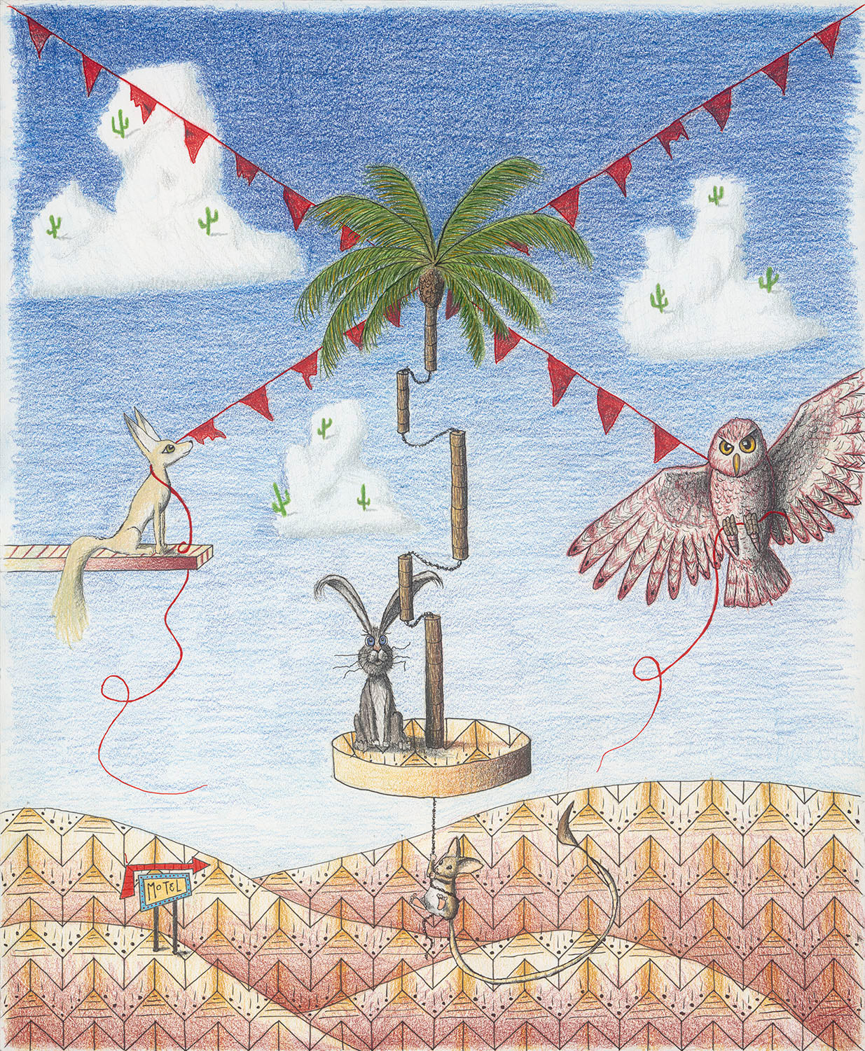 Desert Oasis - Original